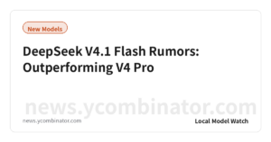DeepSeek V4.1 Flash Rumors: Outperforming V4 Pro