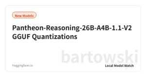 Pantheon-Reasoning-26B-A4B-1.1-V2 GGUF Quantizations