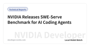 NVIDIA Releases SWE-Serve Benchmark for AI Coding Agents