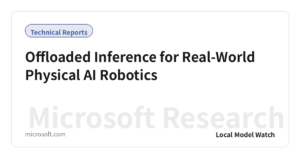 Offloaded Inference for Real-World Physical AI Robotics