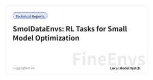 SmolDataEnvs: RL Tasks for Small Model Optimization